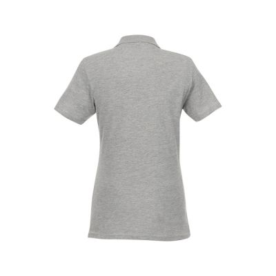 Женское поло Helios с коротким рукавом, серый яркий-2