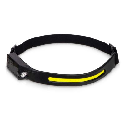 Налобный фонарь 2-в-1 c управлением жестами Spacelight, черный-0