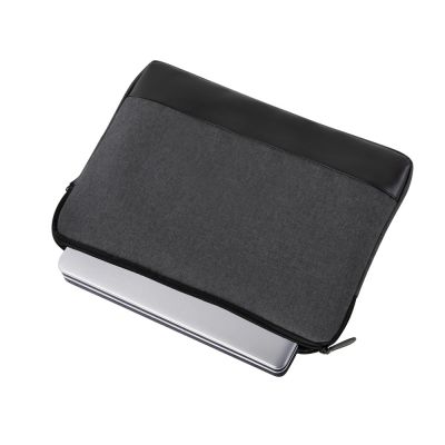 Чехол Fabrizio для ноутбука 15.6, серый/черный-2