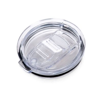 Кружка стальная Alaska с крышкой слайдером, powder coating, белый-5