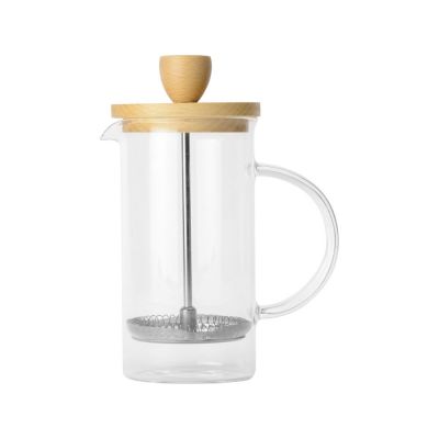 Френч пресс Downtime с деревянной крышкой, 350мл-2