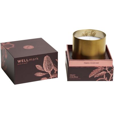 Ароматическая свеча Wellmark Quiet Rebellion - Золотой-5