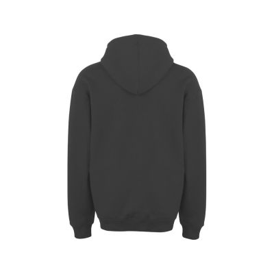 Толстовка с капюшоном оверсайз Berlin унисекс, темно-серый-9