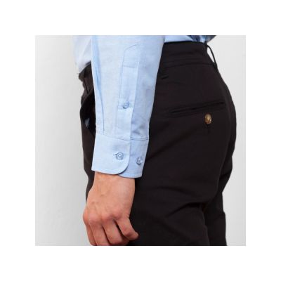 Рубашка мужская Oxford, небесно-голубой-8