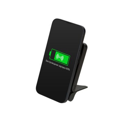 Внешний магнитный аккумулятор MagnIQ, черный, 5000 mAh-1