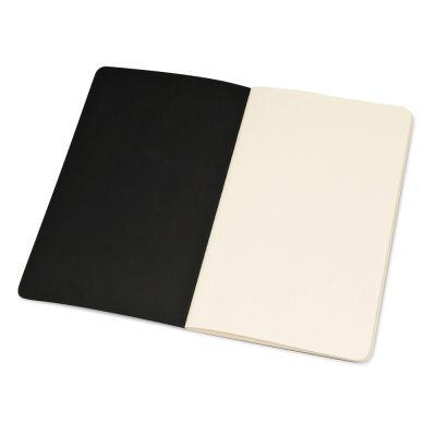 Записная книжка Moleskine Cahier (нелинованный, 3 шт.), Large (13х21см), черный-2