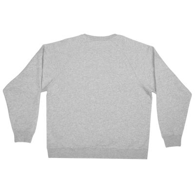 Свитшот оверсайз Paris, унисекс, серый меланж-7