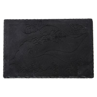 Прямоугольная доска Toscana для закусок, сланцевая 30х20 см-1