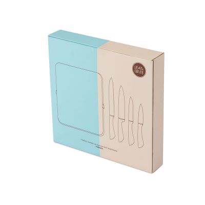 Набор ножей на магнитной подставке Терон-11