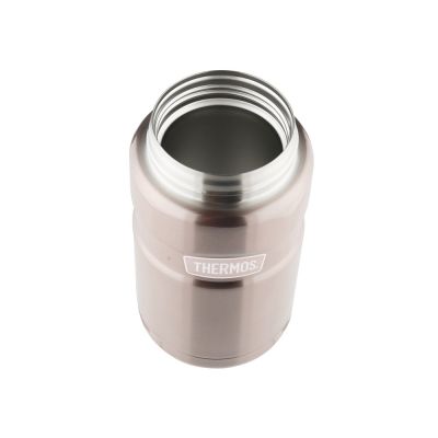 Термос из нерж. стали с ложкой тм THERMOS SK3021Р 0,7L, розовый-2