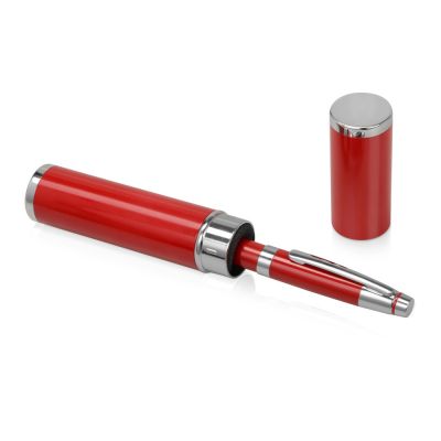 Ручка шариковая Ковентри в футляре красная-0