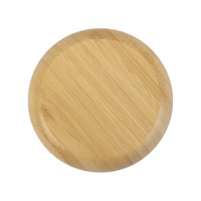 Расческа с зеркалом из бамбука Daisy, натуральный-3