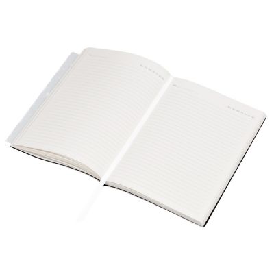 Бизнес-блокнот C1 софт-тач, гибкая обложка, 128 листов, белый-3