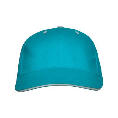 Бейсболка Panel унисекс, бирюзовый-2