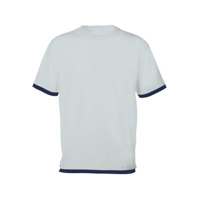 Футболка Rotterdam мужская, жемчужный/темно-синий-6