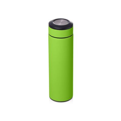 Вакуумный термос Vacuum Flask C1, soft touch, 420мл, зеленое яблоко-0