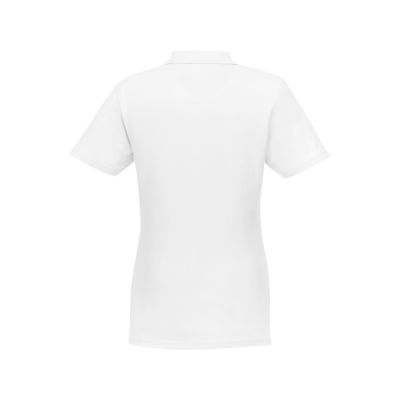 Женское поло Helios с коротким рукавом, белый-2