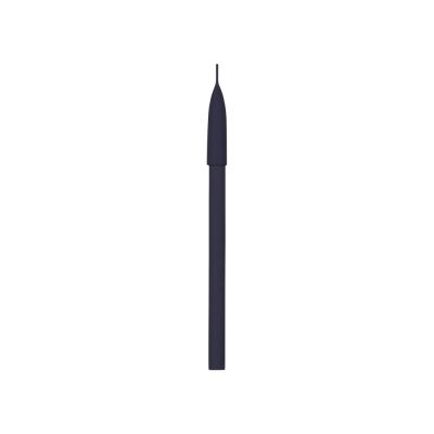 Ручка картонная с колпачком Recycled, темно-синий (Р)-3