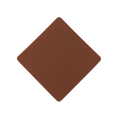 ПАТЧ РОМБ soft-touch (коричневый) 7,6 х 7,6 см-0