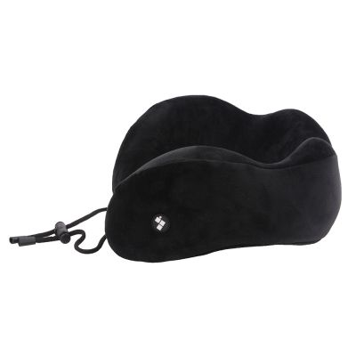 Подушка для путешествий с эффектом памяти Мемо Bluewinder Black-2