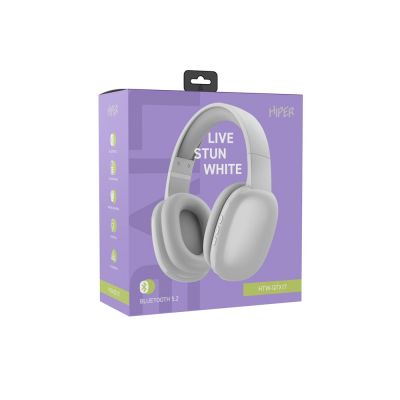 HIPER Наушники накладные Bluetooth HIPER LIVE STUN HTW-QTX17-8
