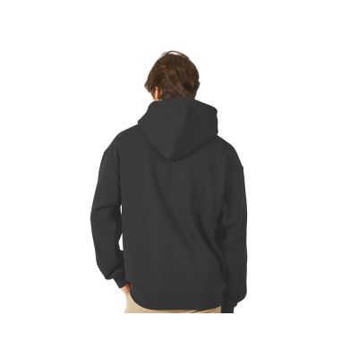 Толстовка с капюшоном оверсайз Berlin унисекс, темно-серый-4