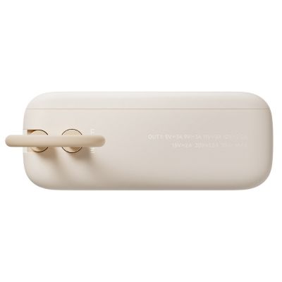 Внешний аккумулятор со встроенным кабелем Xiaomi Power Bank 10000mAh (Integrated Cable) Tan GL-4