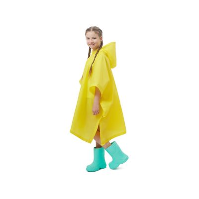 Накидка (пончо) Hawaii c чехлом детский, желтый-1