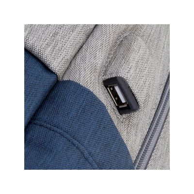 RIVACASE 7567 grey/dark blue рюкзак для ноутбука 17.3 / 6-13