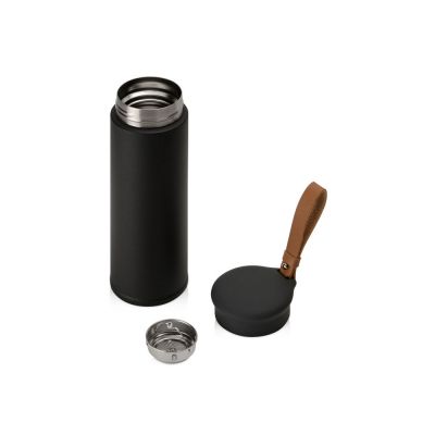 Вакуумный термос Engage, 450 мл, черный-1