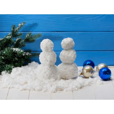 Искусственный снег, 100 г, вискоза-2
