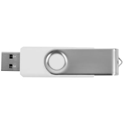 USB3.0/USB Type-C флешка на 16 Гб Квебек C, белый-4