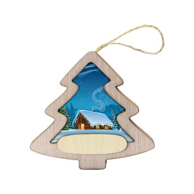 Подвеска с подсветкой, елочка, индивидуальный дизайн-1