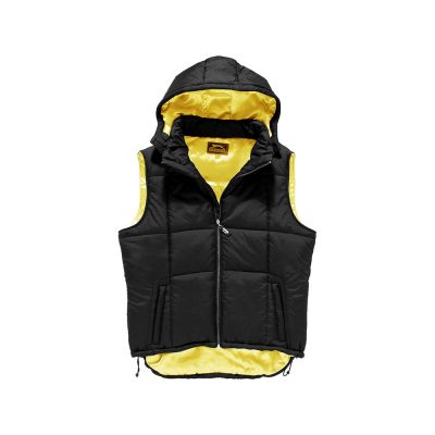 Жилет мужской, Slazenger, черный/золотисто-желтый-1