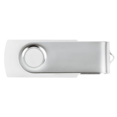 Флеш-карта USB 2.0 16 Gb Квебек, белый-2