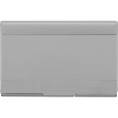 Визитница Carlo, серебристый-3