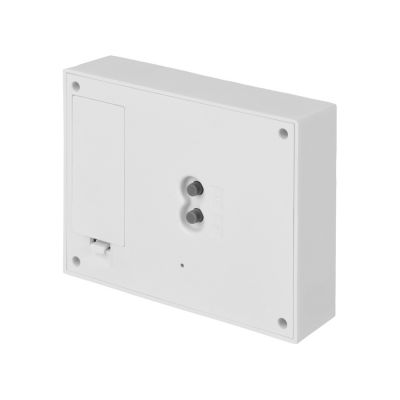 Настольные электронные мультифункциональные часы Rotatio с подсветкой, белый-6