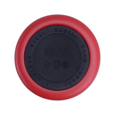 Вакуумная термокружка Waterline с медной изоляцией Bravo, 400 мл, тубус, красный-8