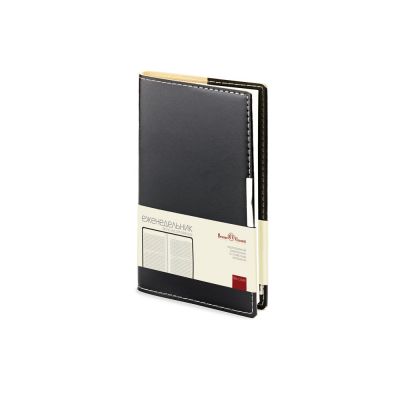 Еженедельник недатированный А6 Metropol, черный-0