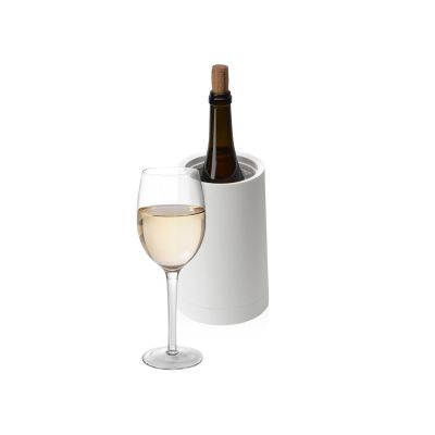 Охладитель Cooler Pot 2.0 для бутылки цельный, белый-0