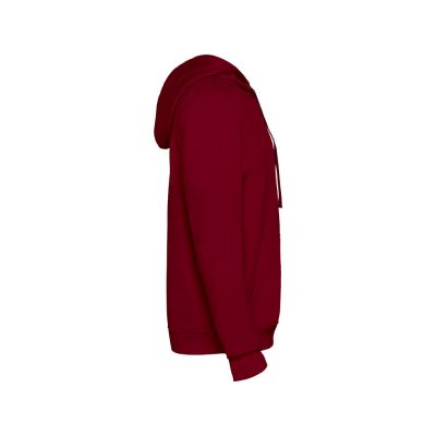 Толстовка с капюшоном Urban мужская, гранатовый/серый меланж-3