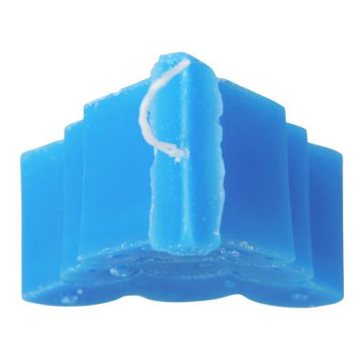 Свеча Елочка, синий-3