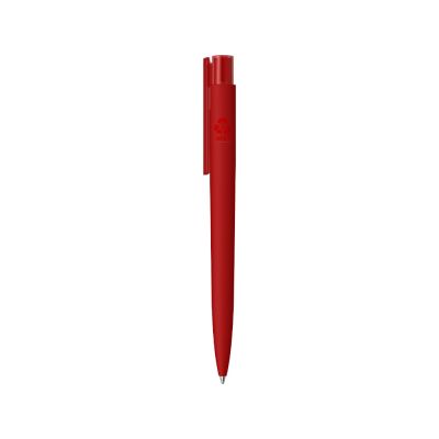 Шариковая ручка RECYCLED PET PEN PRO K transparent GUM soft-touch, красный-2