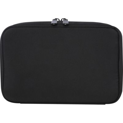 Сумка-органайзер Rise из материалов, переработанных согласно стандарту GRS - сплошной черный-1