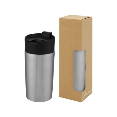 Jetta медный термостакан объемом 330 мл с вакуумной изоляцией, серебристый-0