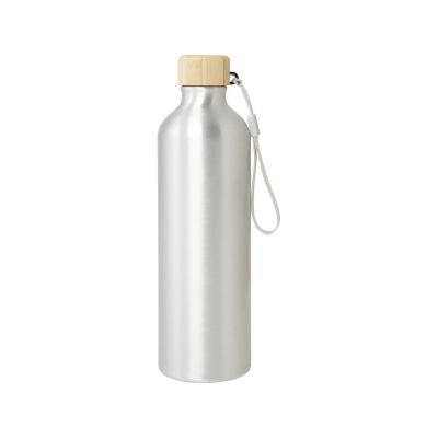 Бутылка для воды Malpeza из переработанного алюминия, 770 мл - Серебряный-1