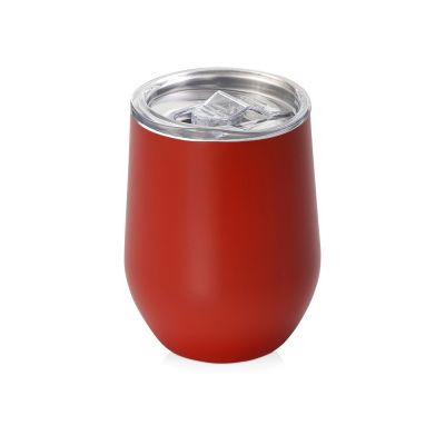 Набор с термокружкой, блокнотом, ручкой и ланчбоксом Refreshment, красный-4