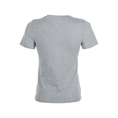 Футболка Heavy Super Club N женская с V-образным вырезом, серый меланж-8