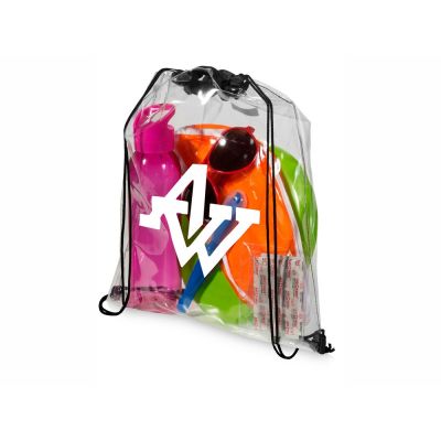 Рюкзак Lancaster, прозрачный/черный-4