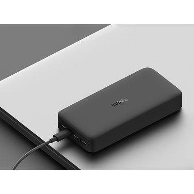 Внешний аккумулятор Redmi 18W Fast Charge Power Bank Black 20000mAh-5